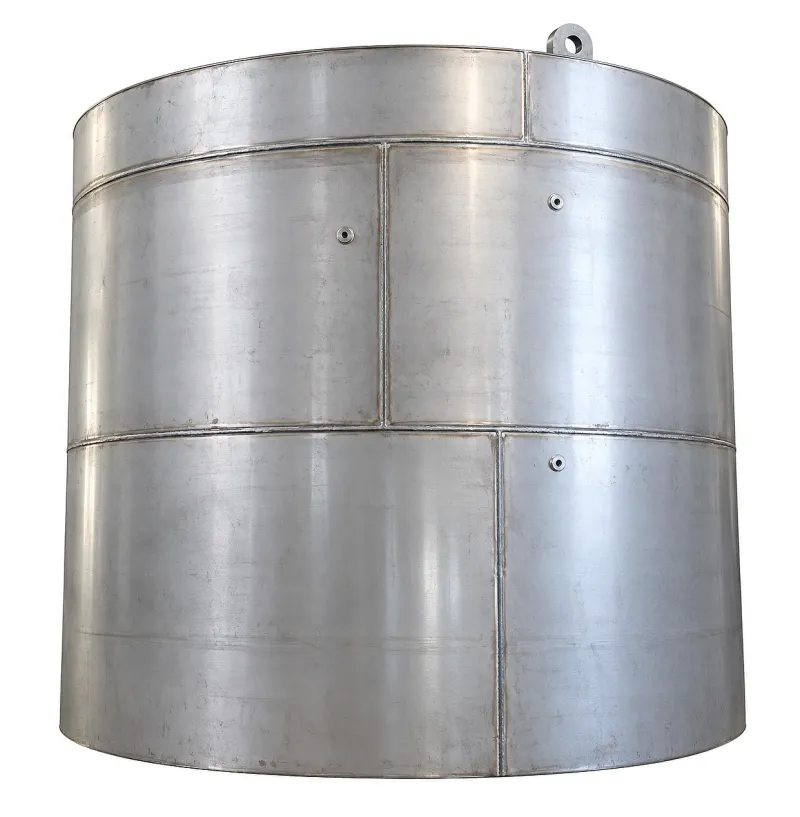 Imagen del producto Tanque de Acero Inoxidable de 60.000 Litros a Medida - Meelko